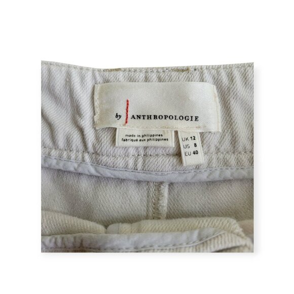 Anthropologie Porter Khaki Cropped Pants 8 - Picture 9 of 16